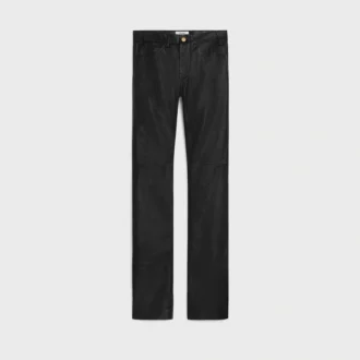Jeans Françoise in morbida pelle di agnello
