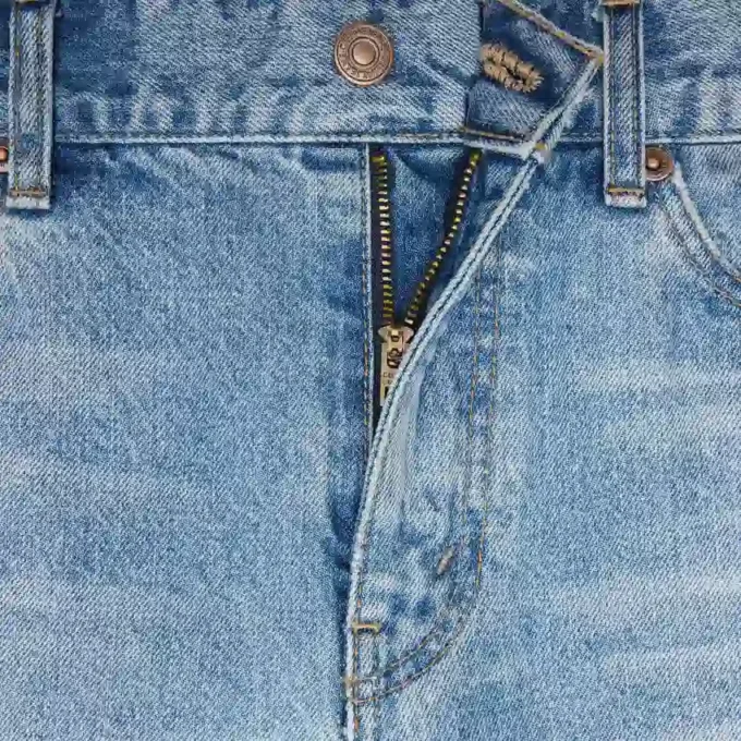Jeans Jolene in denim lavato blu dorato Jeans Jolene in denim lavato blu dorato