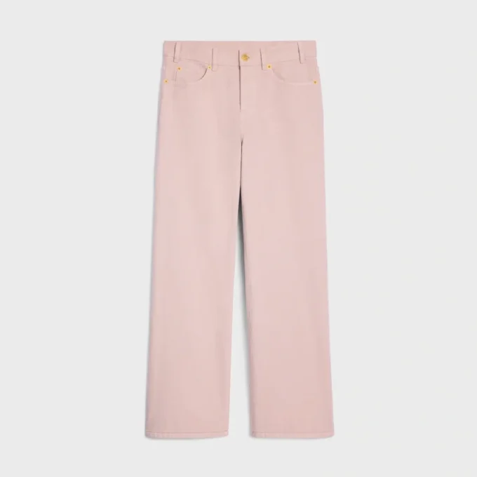 Jeans Jolene in denim lavato con acqua di rose Jeans Jolene in denim lavato con acqua di rose