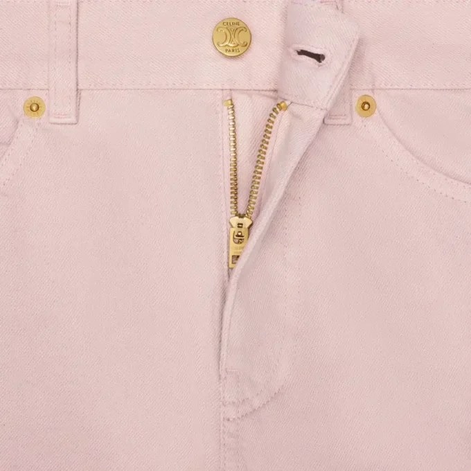Jeans Jolene in denim lavato con acqua di rose Jeans Jolene in denim lavato con acqua di rose