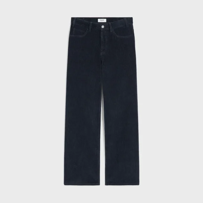 Jeans Jolene in velluto a coste