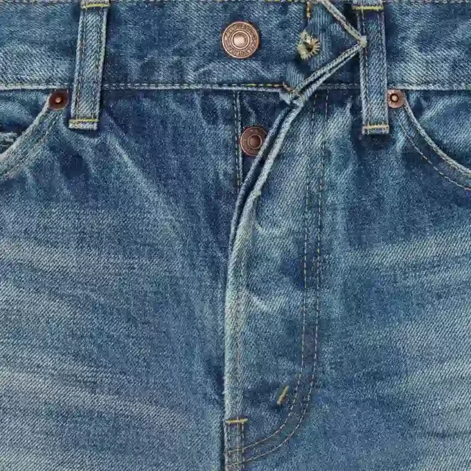 Jeans Lou in denim di cotone