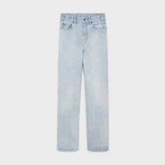 Jeans Margaret in denim con lavaggio Anglais Rinse