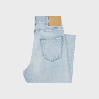Jeans Margaret in denim con lavaggio Anglais Rinse