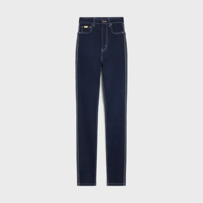 Jeans skinny 001 in denim elasticizzato