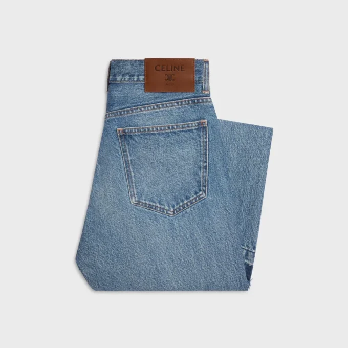 Jeans Wesley in denim di cotone Jeans Wesley in denim di cotone