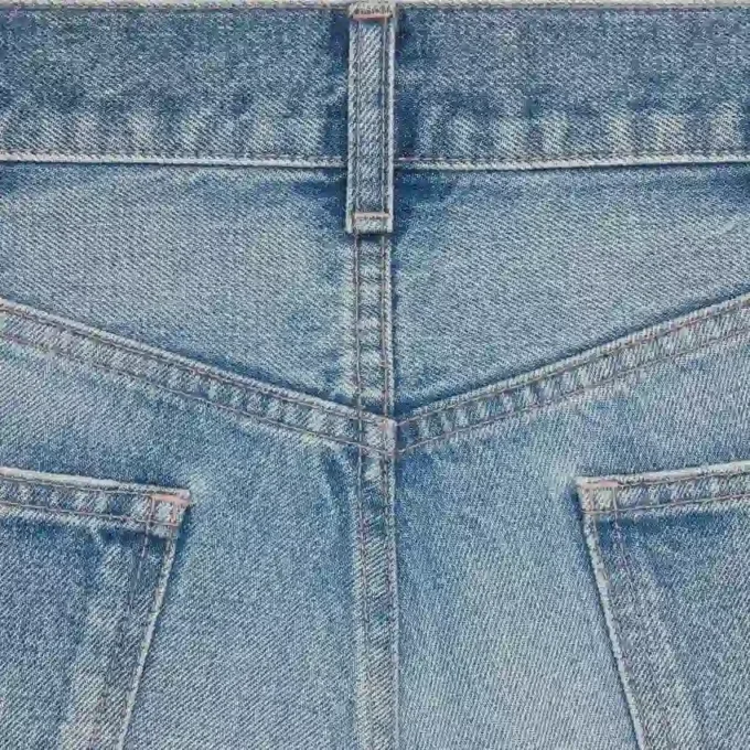 Jeans Wesley in denim di cotone