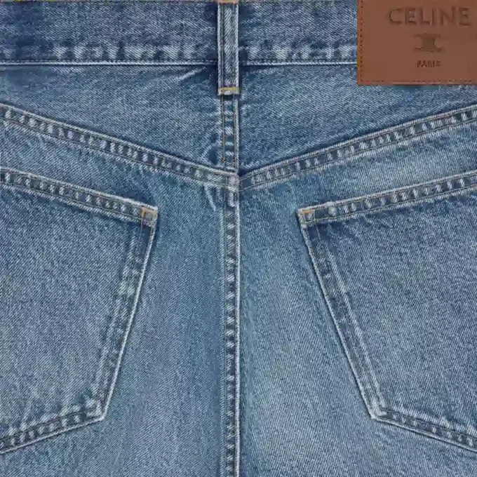 Jeans Wesley in denim di cotone Jeans Wesley in denim di cotone