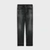 Jeans Wesley in denim nero con lavaggio Ice Rinse