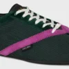 La sneaker piatta in gros grain, velluto, pelle di vitello scamosciata e pelle di agnello La sneaker piatta in gros grain, velluto, pelle di vitello scamosciata e pelle di agnello