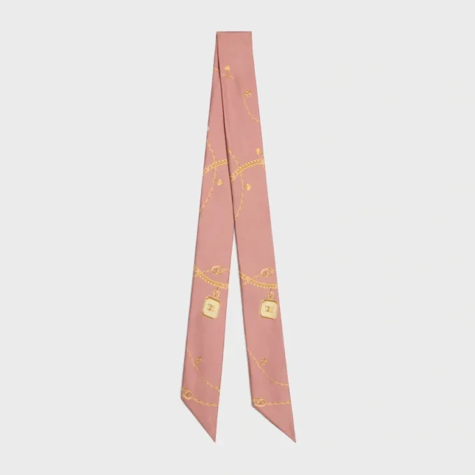Lavalliere in ciondoli Seta twill