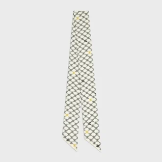 Lavallière in twill di seta