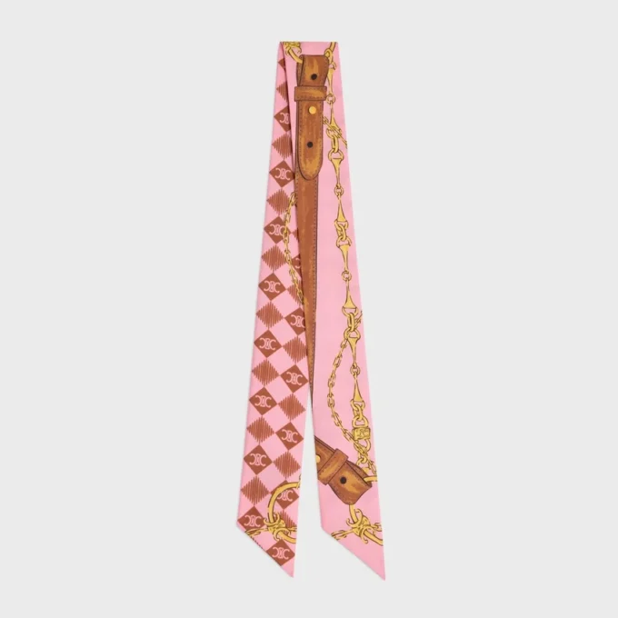 Lavallière in twill di seta