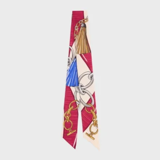Lavallière in twill di seta