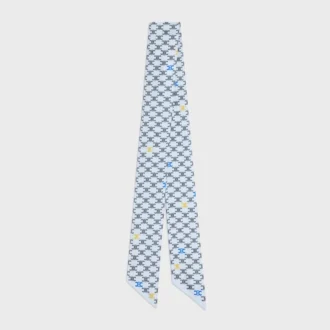 Lavallière in twill di seta