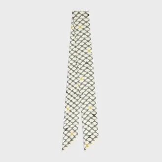 Lavallière in twill di seta