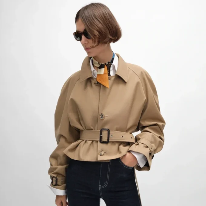 Lavallière in twill di seta