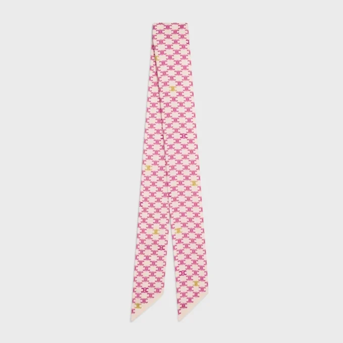 Lavallière in twill di seta