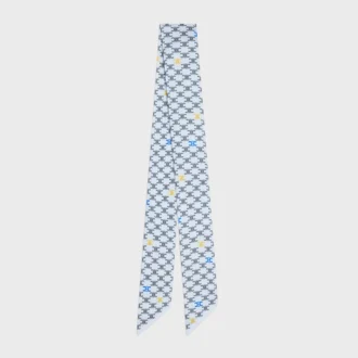 Lavallière in twill di seta