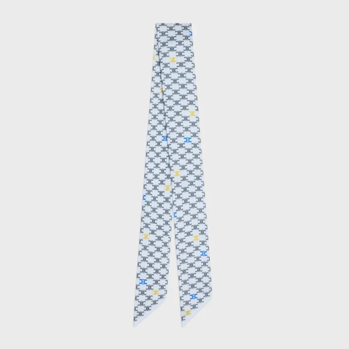 Lavallière in twill di seta