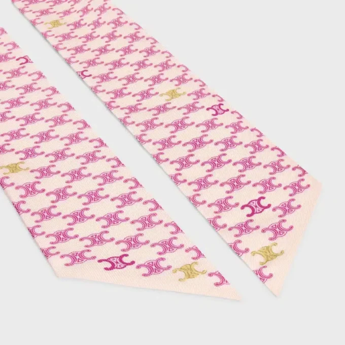 Lavallière in twill di seta