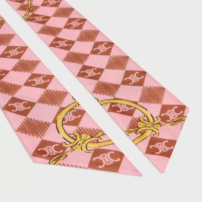 Lavallière in twill di seta