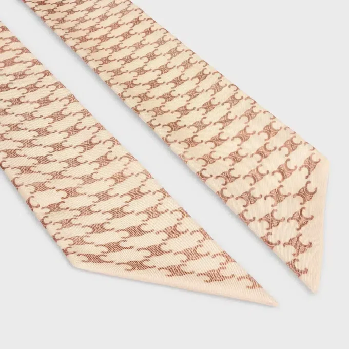 Lavallière in twill di seta Mini Triomphe Lavallière in twill di seta Mini Triomphe
