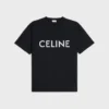 Maglietta ampia CELINE in jersey di cotone Maglietta ampia CELINE in jersey di cotone