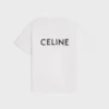 Maglietta ampia CELINE in jersey di cotone Maglietta ampia CELINE in jersey di cotone