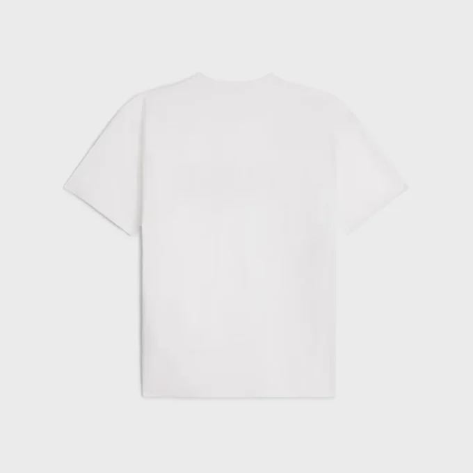 Maglietta ampia CELINE in jersey di cotone Maglietta ampia CELINE in jersey di cotone