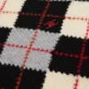 Maglione a collo alto in lana con motivo Argyle Maglione a collo alto in lana con motivo Argyle