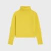 Maglione a collo alto in lana Shetland Maglione a collo alto in lana Shetland