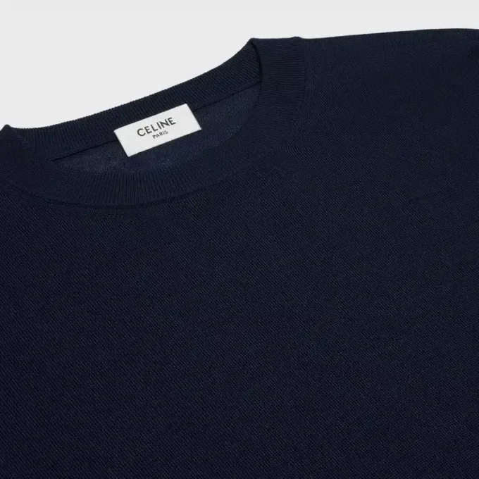 Maglione a girocollo Triomphe in lana pregiata Maglione a girocollo Triomphe in lana pregiata