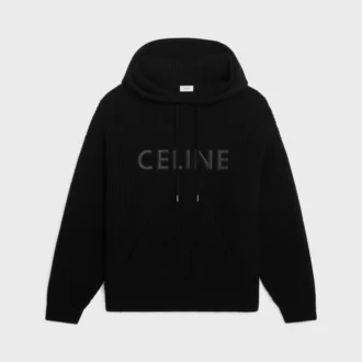 Maglione con cappuccio CELINE in lana Monochroms