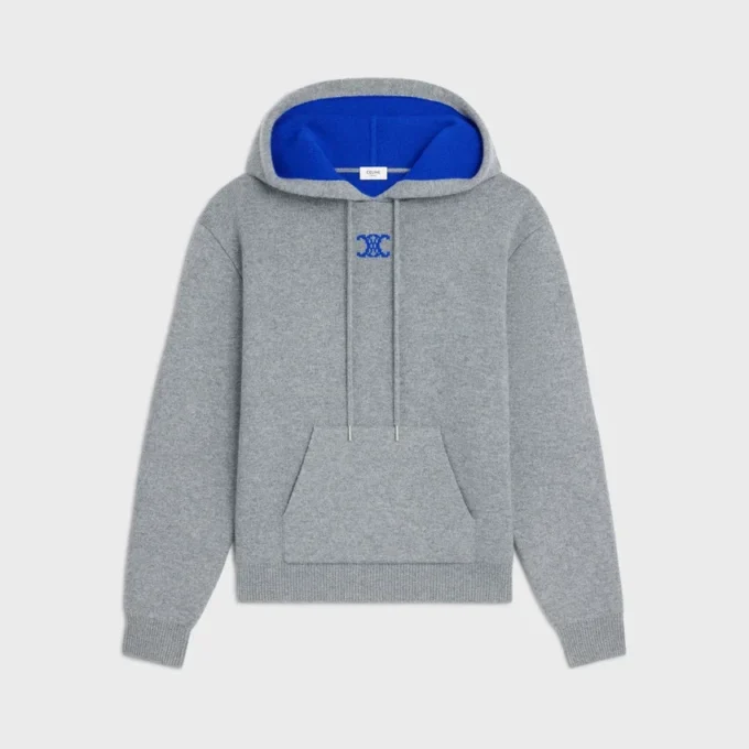 Maglione con cappuccio in cashmere Maglione con cappuccio in cashmere