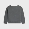 Maglione con scollo a barchetta in lana e cashmere Maglione con scollo a barchetta in lana e cashmere