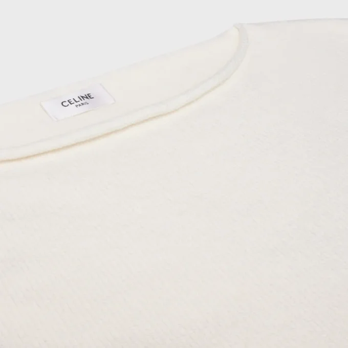 Maglione con scollo a barchetta in lana e cashmere Maglione con scollo a barchetta in lana e cashmere