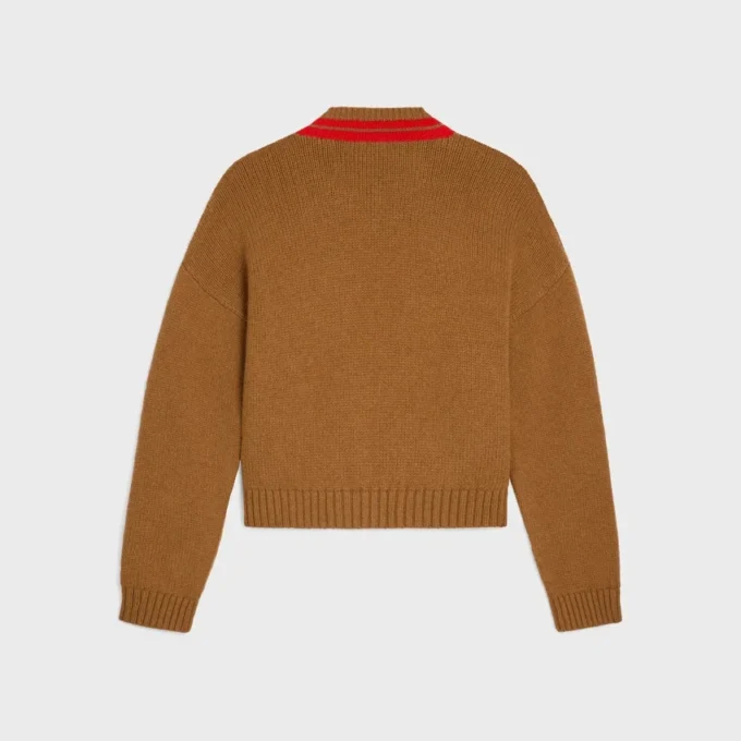 Maglione con scollo a V in cashmere Maglione con scollo a V in cashmere