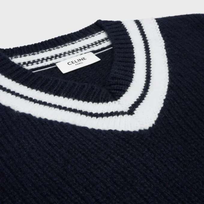 Maglione con scollo a V in cashmere Maglione con scollo a V in cashmere