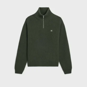 Maglione da camionista in lana a coste