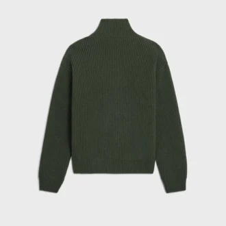 Maglione da camionista in lana a coste