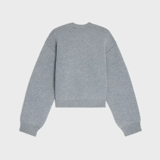 Maglione girocollo in cashmere Maglione girocollo in cashmere