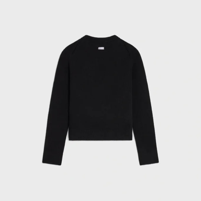 Maglione girocollo in cashmere Maglione girocollo in cashmere