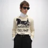 Maglione girocollo in cashmere Maglione girocollo in cashmere