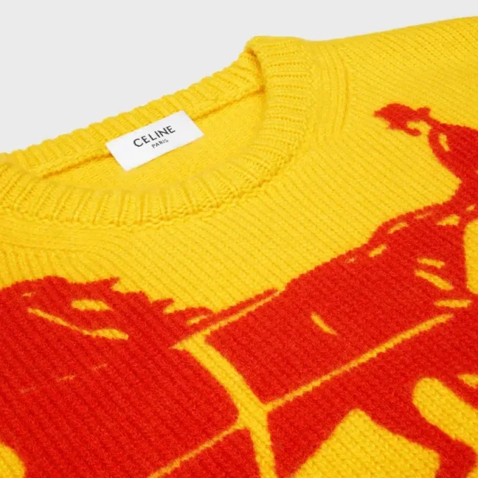 Maglione girocollo in cashmere Maglione girocollo in cashmere