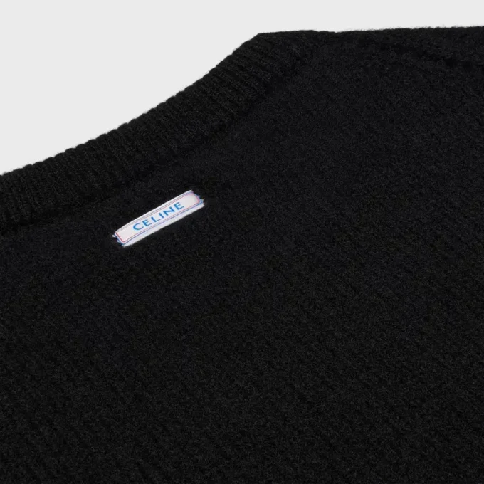 Maglione girocollo in cashmere Maglione girocollo in cashmere