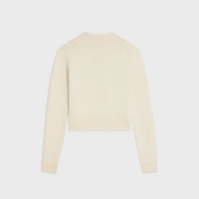 Maglione girocollo in cashmere Maglione girocollo in cashmere
