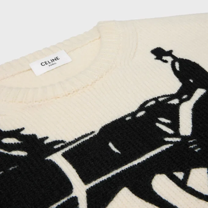 Maglione girocollo in cashmere Maglione girocollo in cashmere