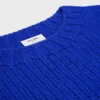 Maglione girocollo in cashmere e seta