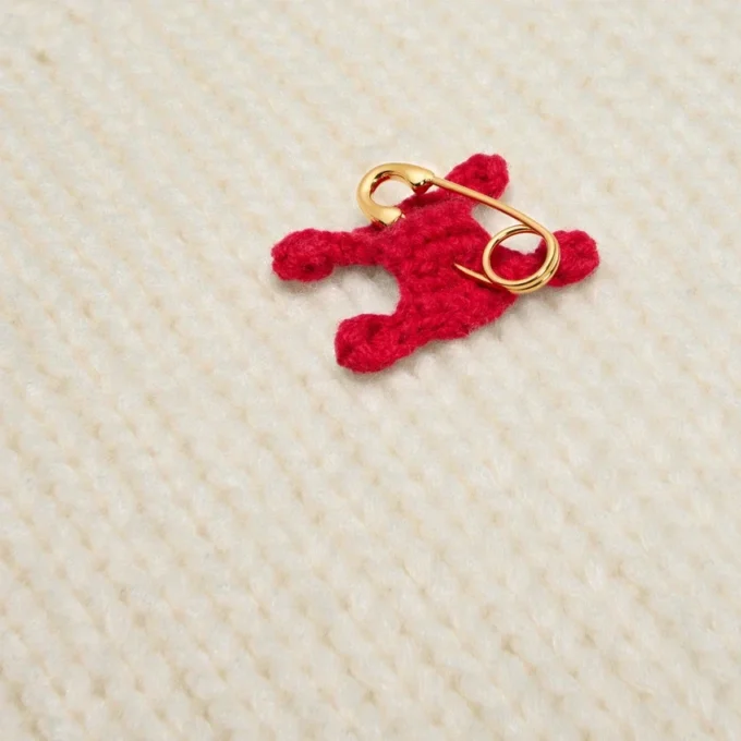 Maglione girocollo in cashmere e seta Maglione girocollo in cashmere e seta